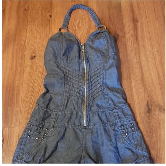 XCESO, Denim Romper - Picture 6 of 6